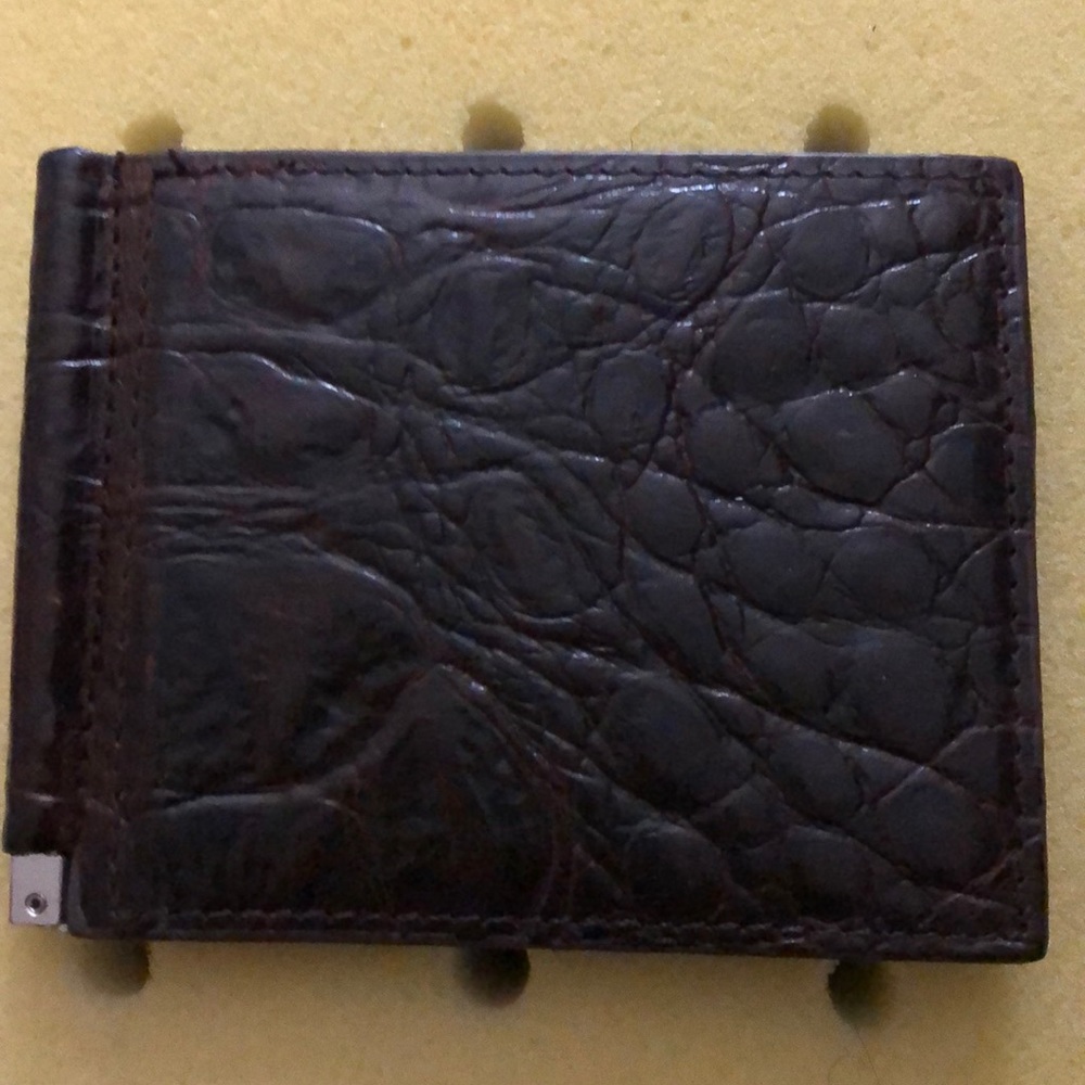 Leather card holder - Picture 1 of 4